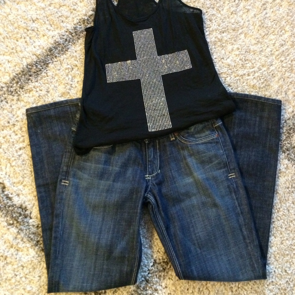 Size 27 (4) People's Liberation Jeans